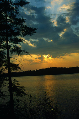 Sunset on Squam Lake